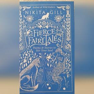 Blue 'Fierce Fairytales' Book